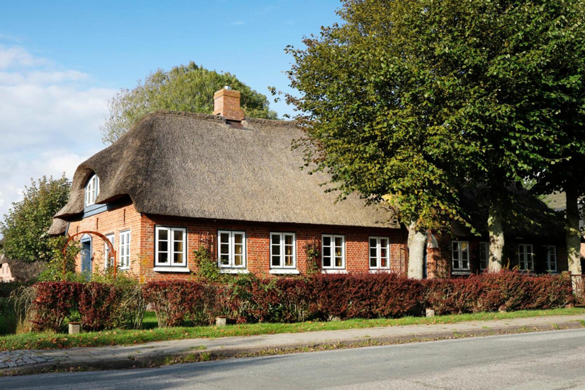 Villa Wattwanderer Oldsum Esterno foto